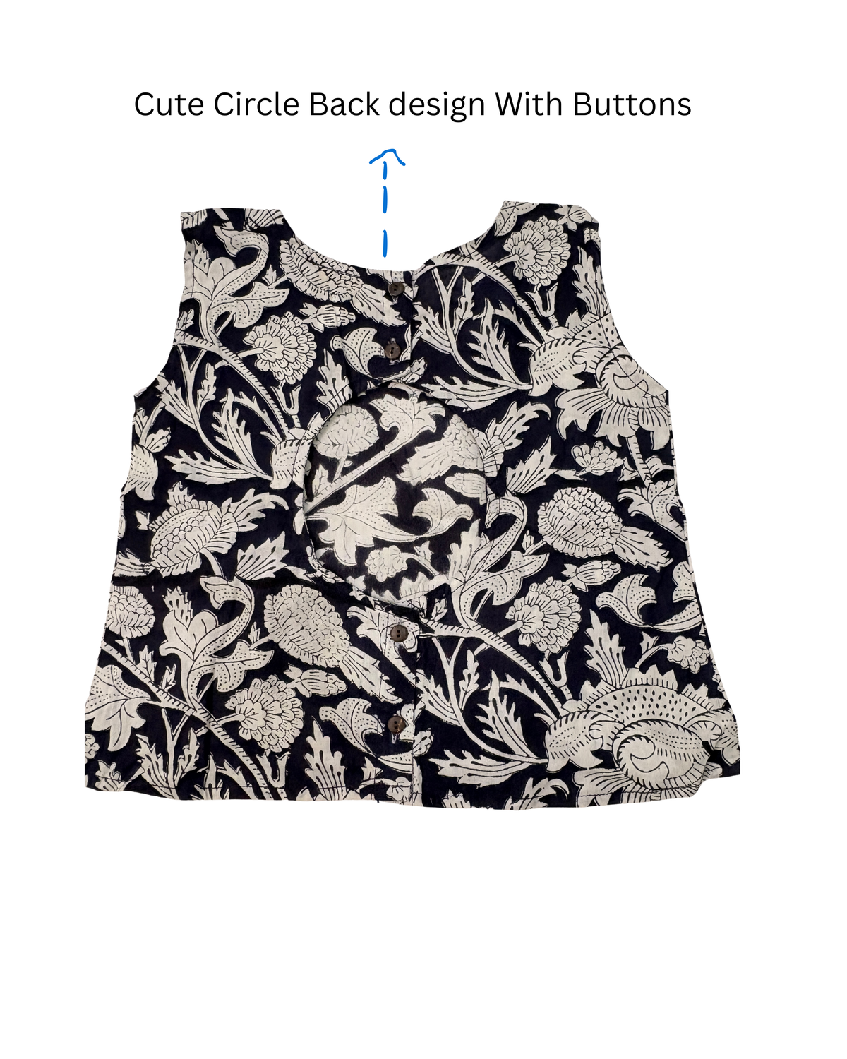 Handcrafted Jaipur Cotton Co-ord Top and Skirt