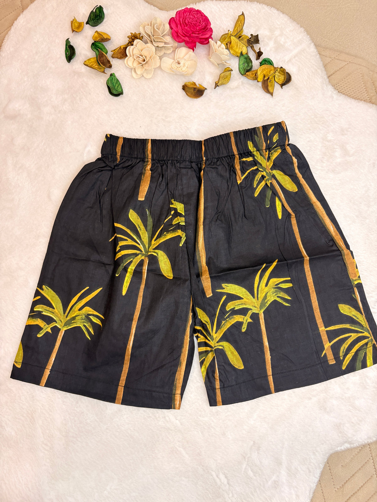Pure Jaipur Cotton Tropical Palm Co-ord Set
