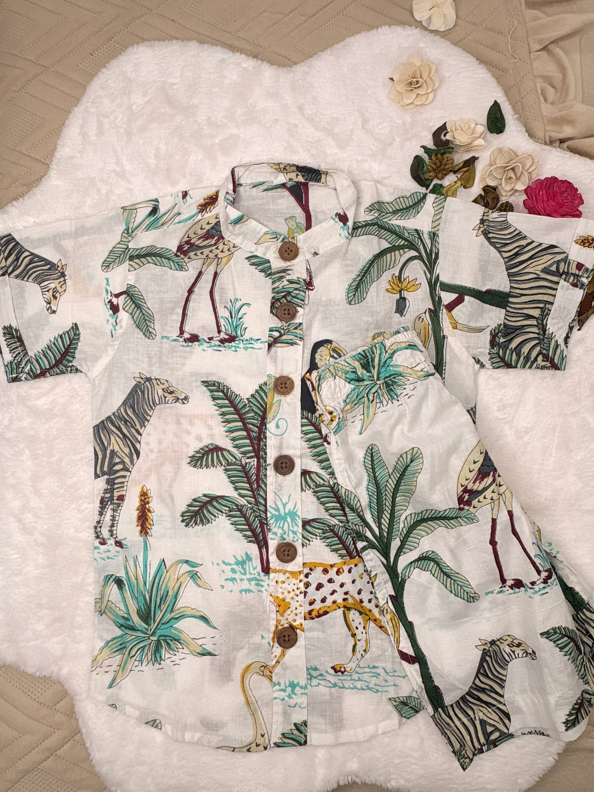 Wild Safari Jaipur Cotton Co-ord Set